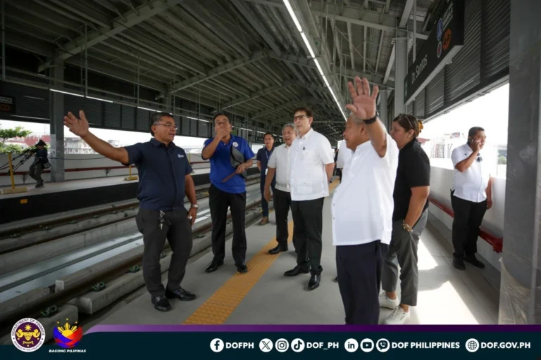 Read more about the article Recto conducts another site visit on infra projects, LRT-1 Cavite Extension to boost economic activity outside Metro Manila